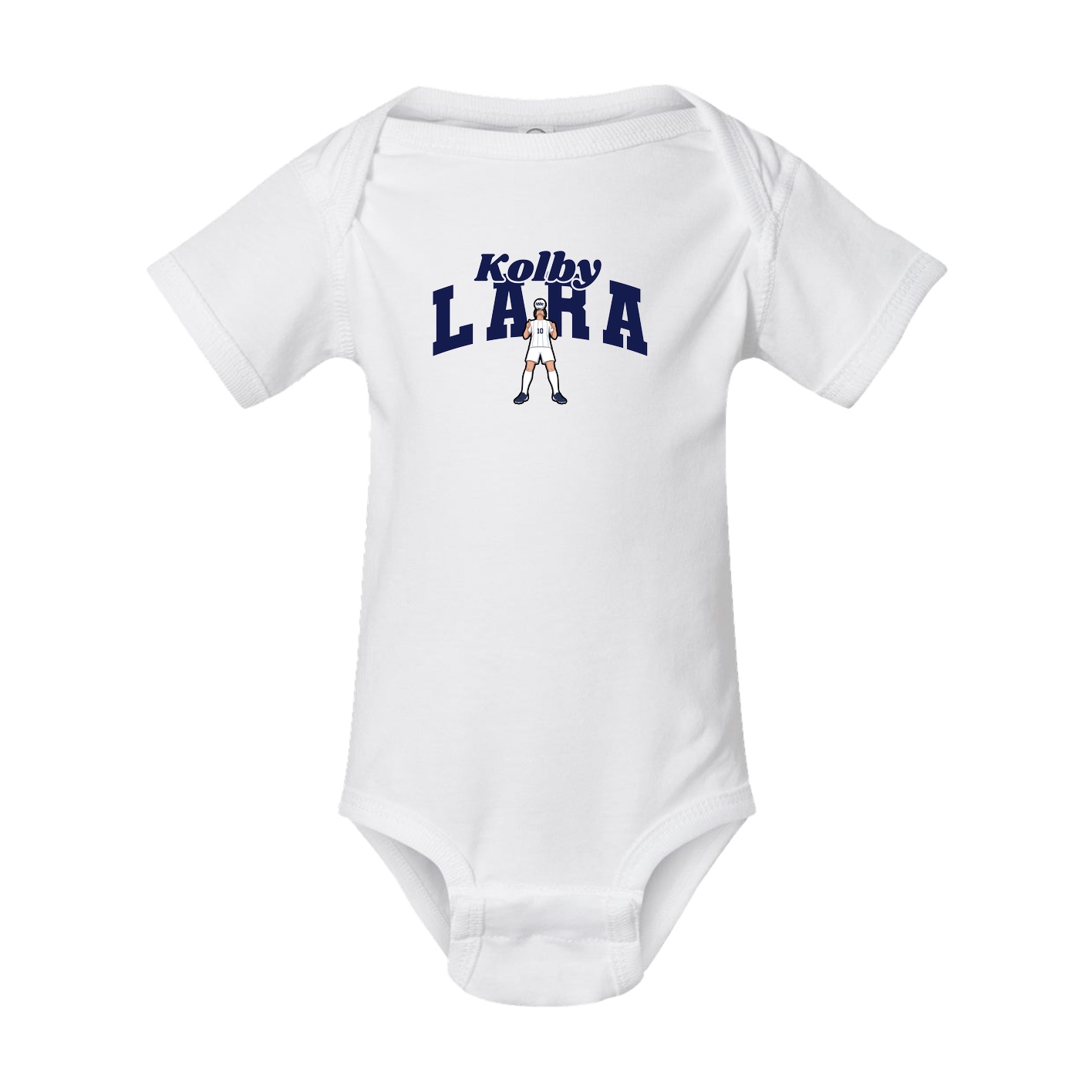 Baby Onesie — Signature Arch in White