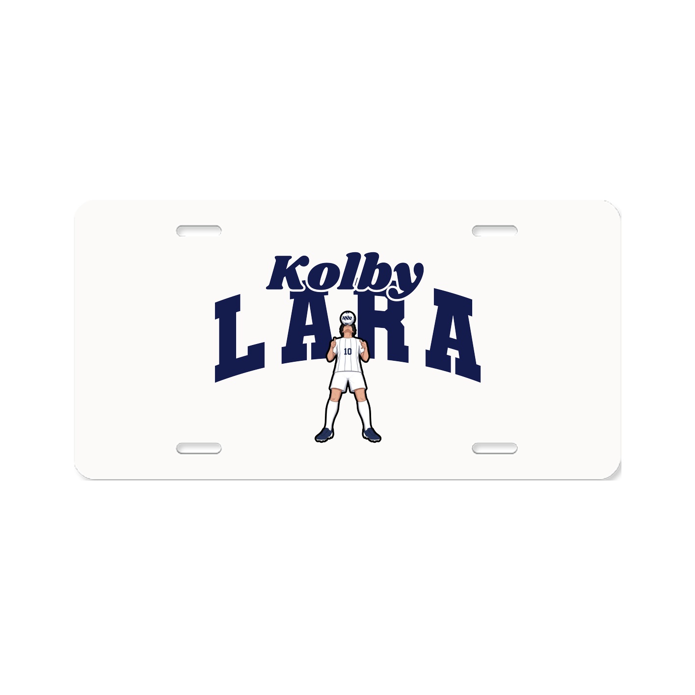 License Plate — Signature Arch in Classic