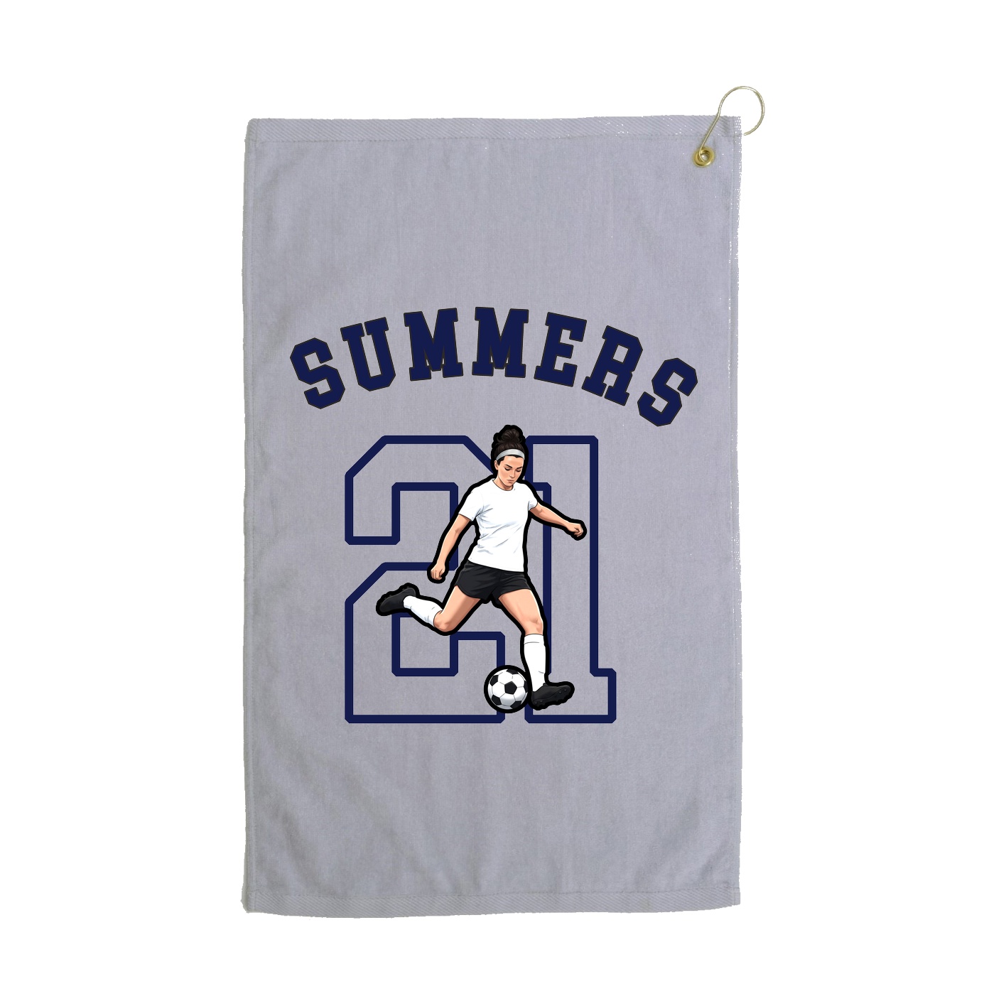 Golf Towel — Shirsey Arch in Grey