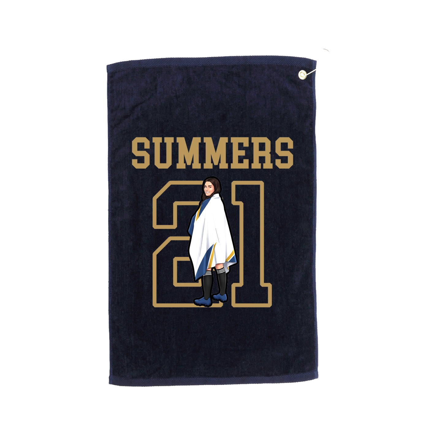 Golf Towel — Shirsey in Navy