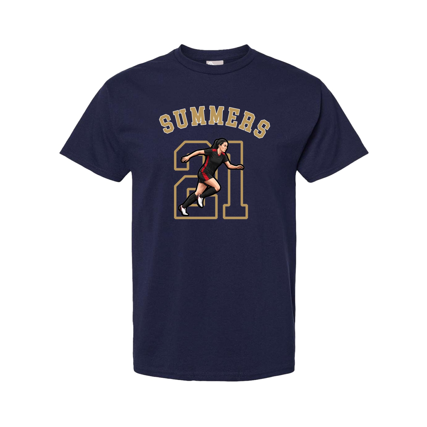 Youth Tee — Shirsey Arch in Navy