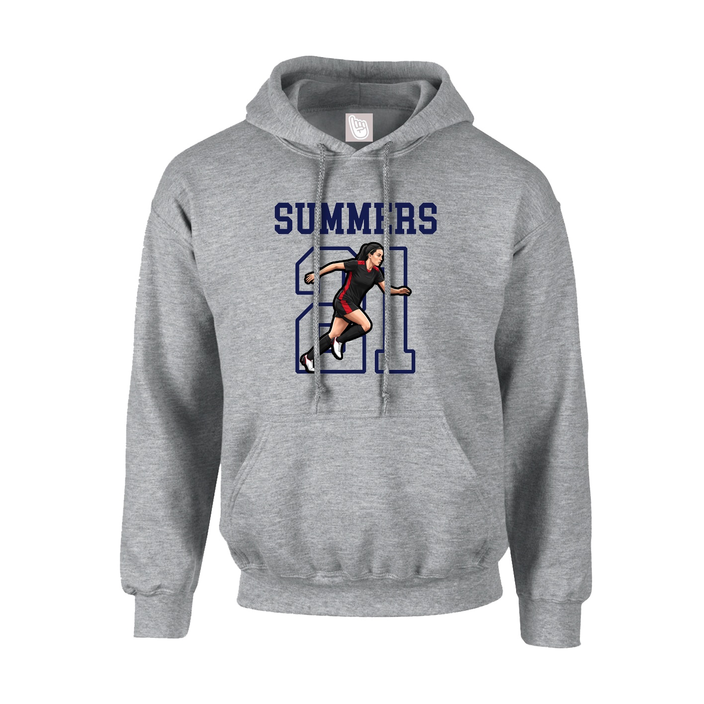 Youth Hoodie — Shirsey in Grey