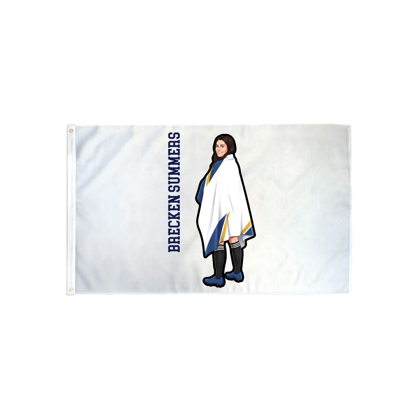 3x5 Flag — Name Vertical in Classic