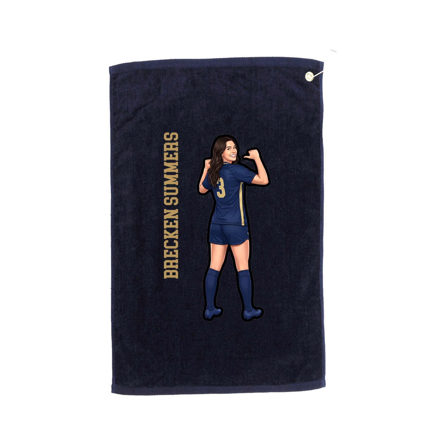 Terry Velour Golf Towel