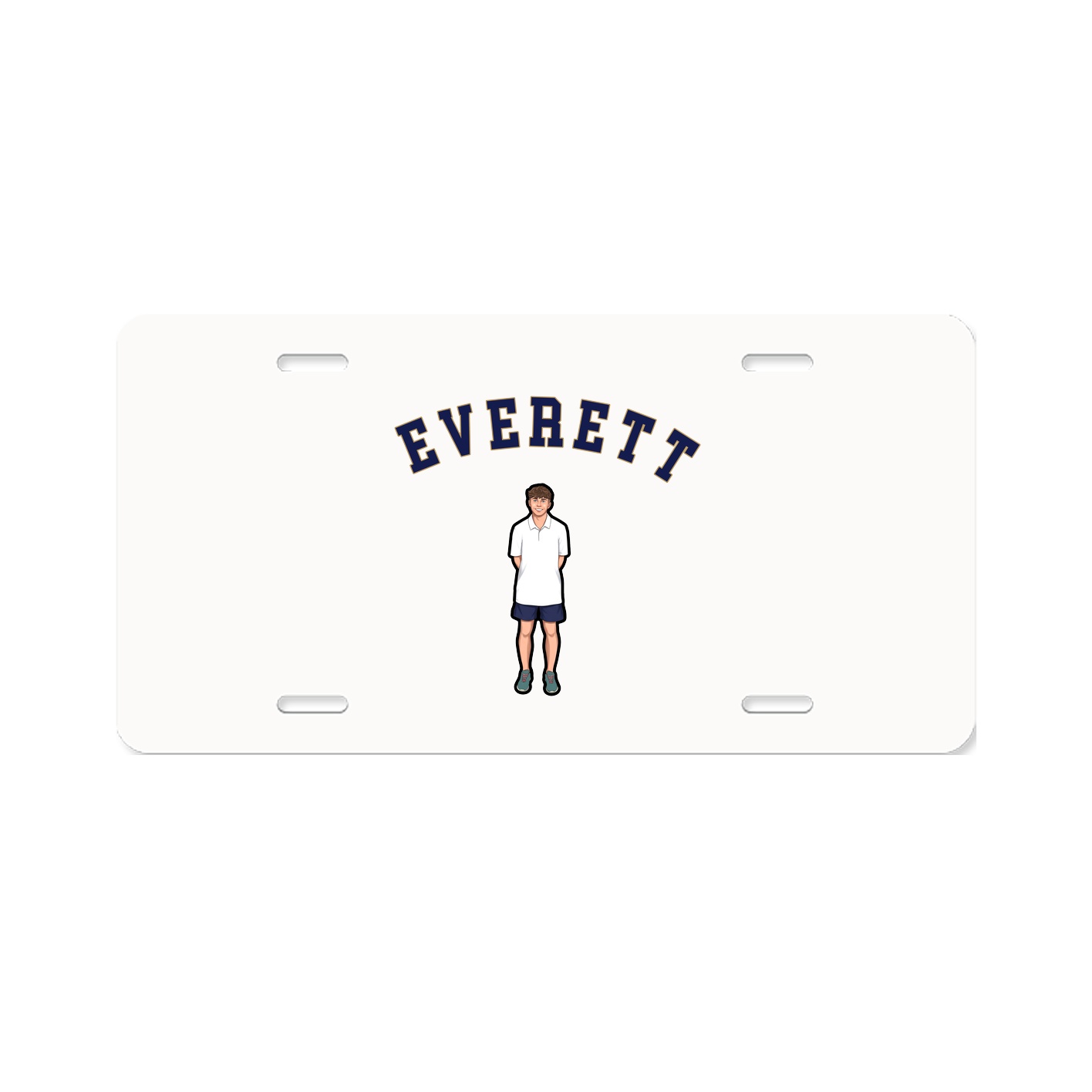 License Plate — Shirsey Arch in Classic