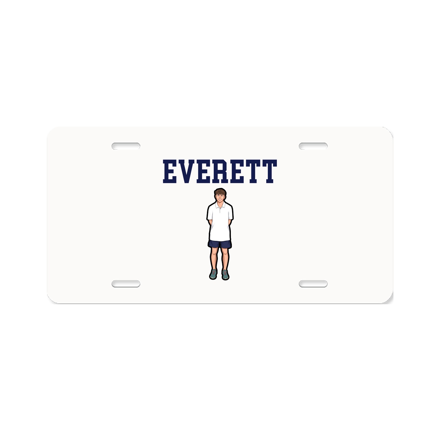 License Plate — Shirsey in Classic