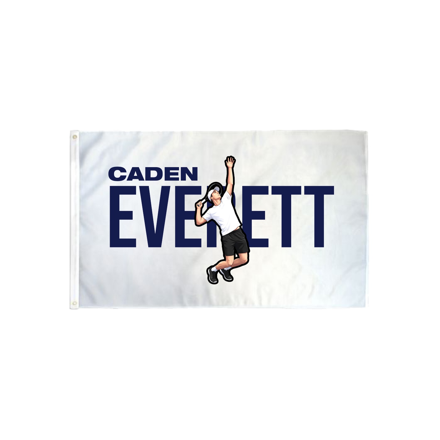 3x5 Flag — Player Name in Classic