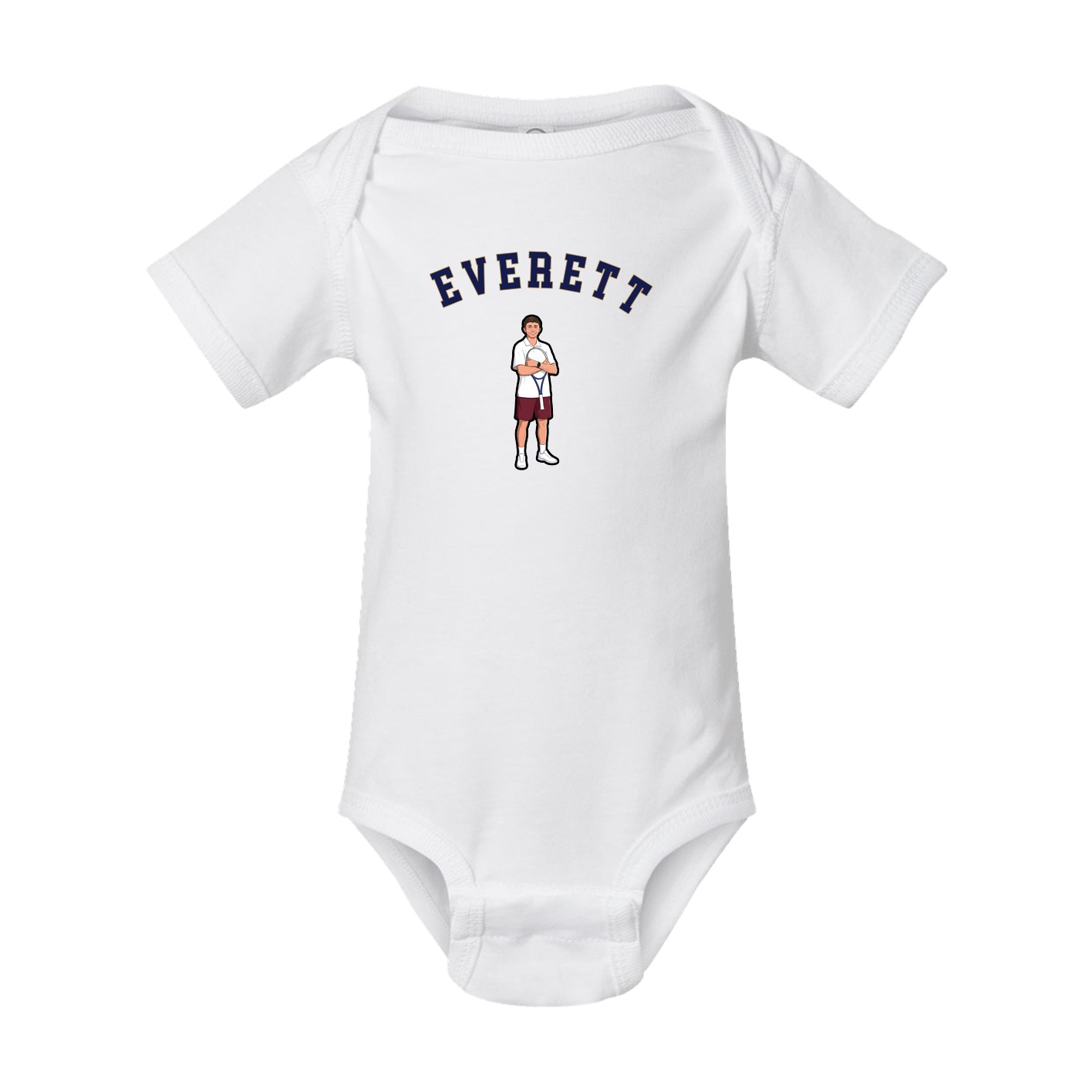 Baby Onesie — Shirsey Arch in White