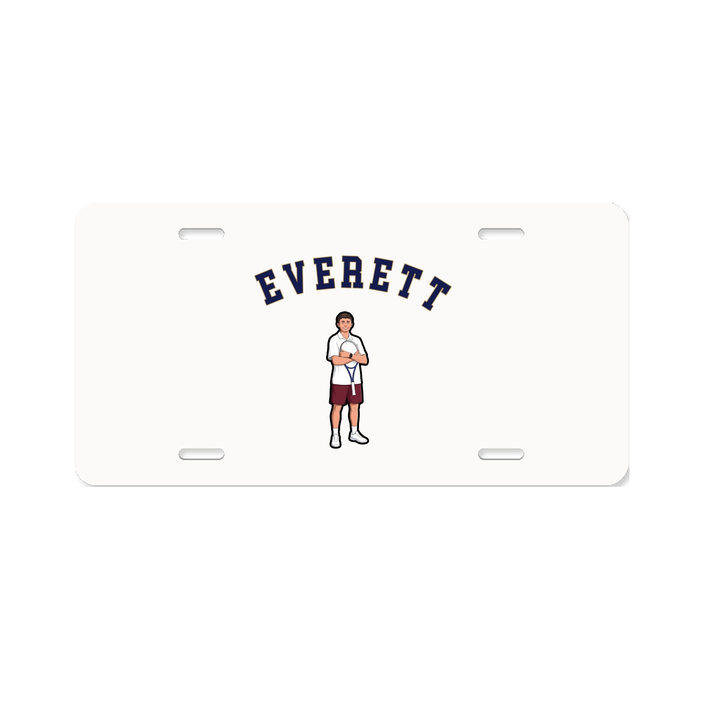 License Plate — Shirsey Arch in Classic
