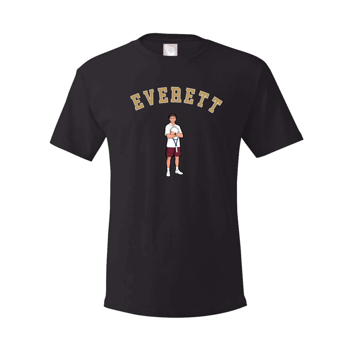 Youth Tee — Shirsey Arch in Black