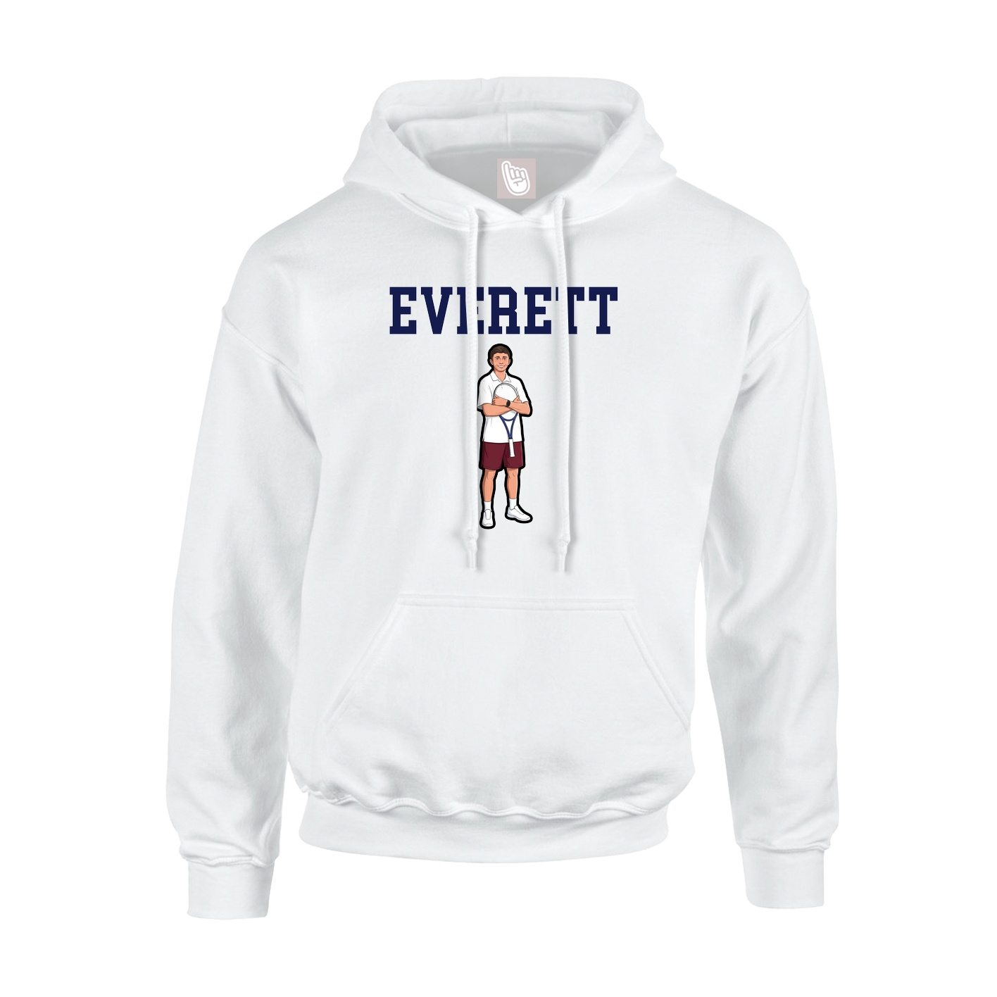 Youth Hoodie — Shirsey in White