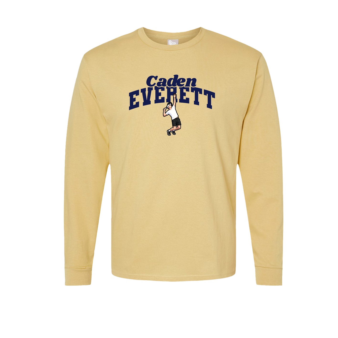 Long Sleeve Tee — Signature Arch in Vegas Gold