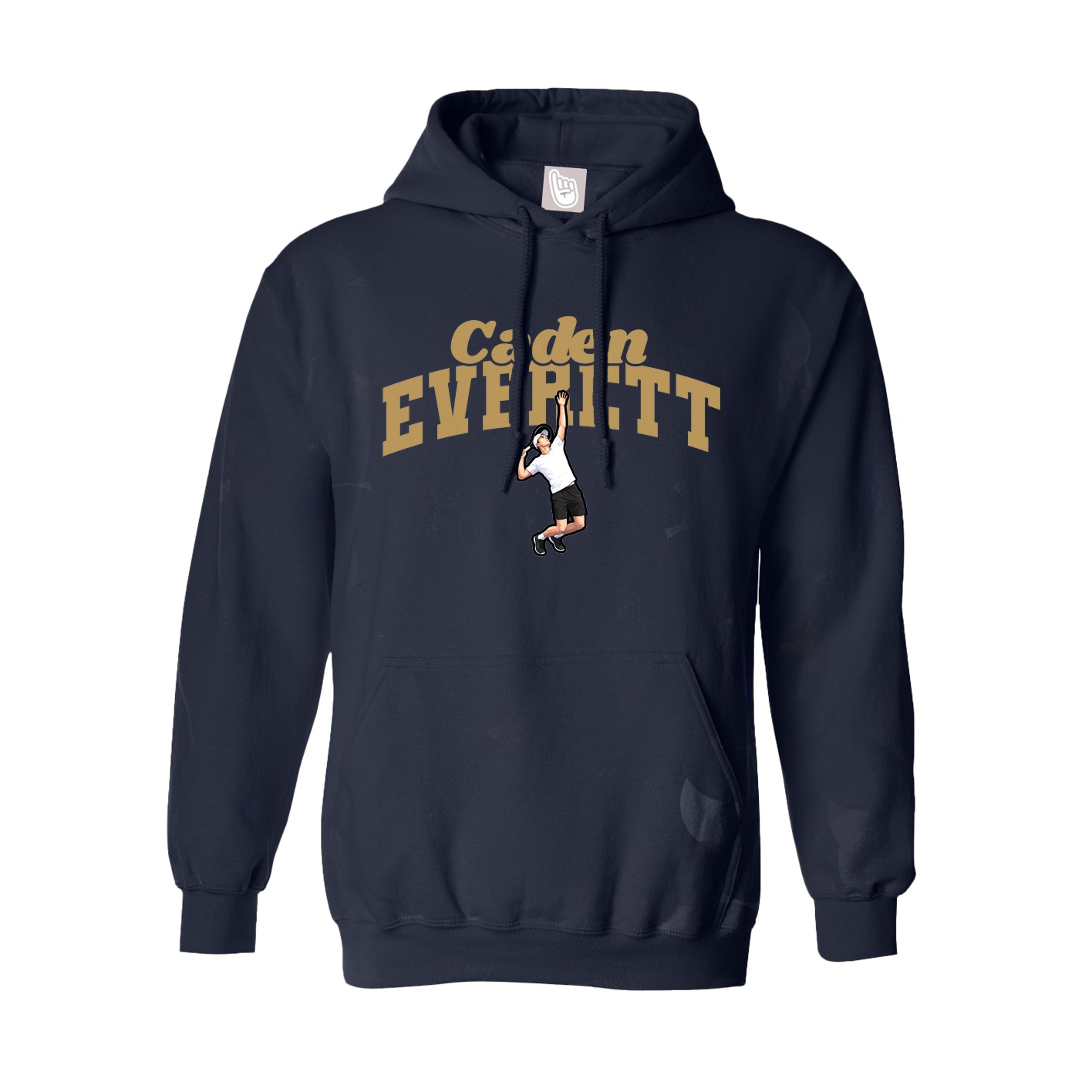 Hoodie — Signature Arch in Navy