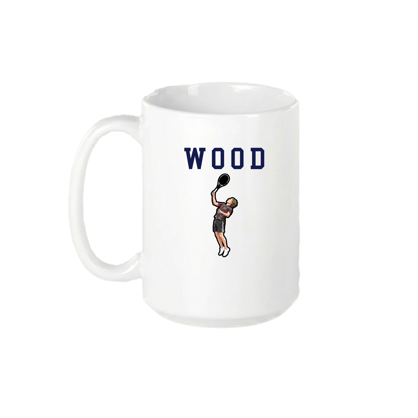 15oz Coffee Mug — Shirsey in White