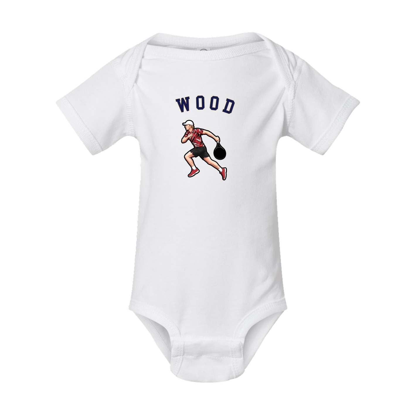 Baby Onesie — Shirsey Arch in White