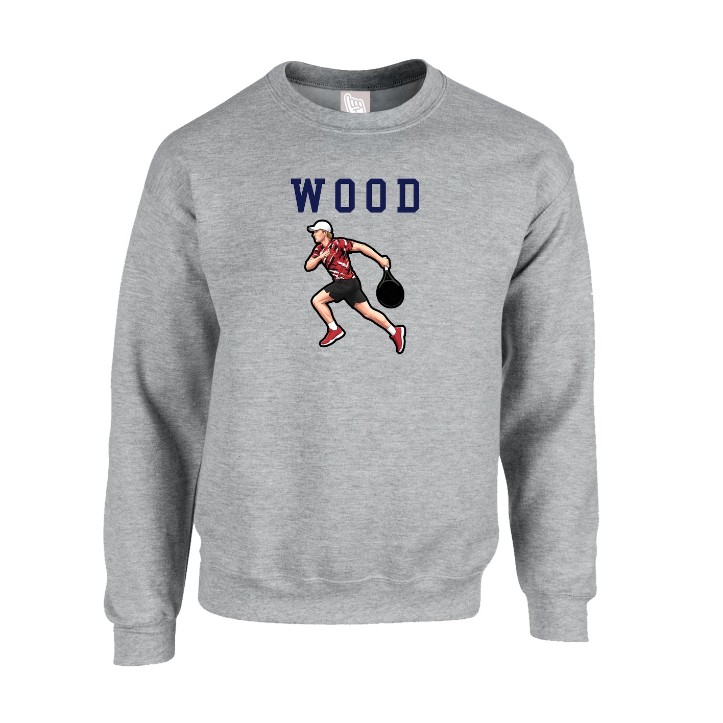 Fleece Crew — Shirsey in Grey