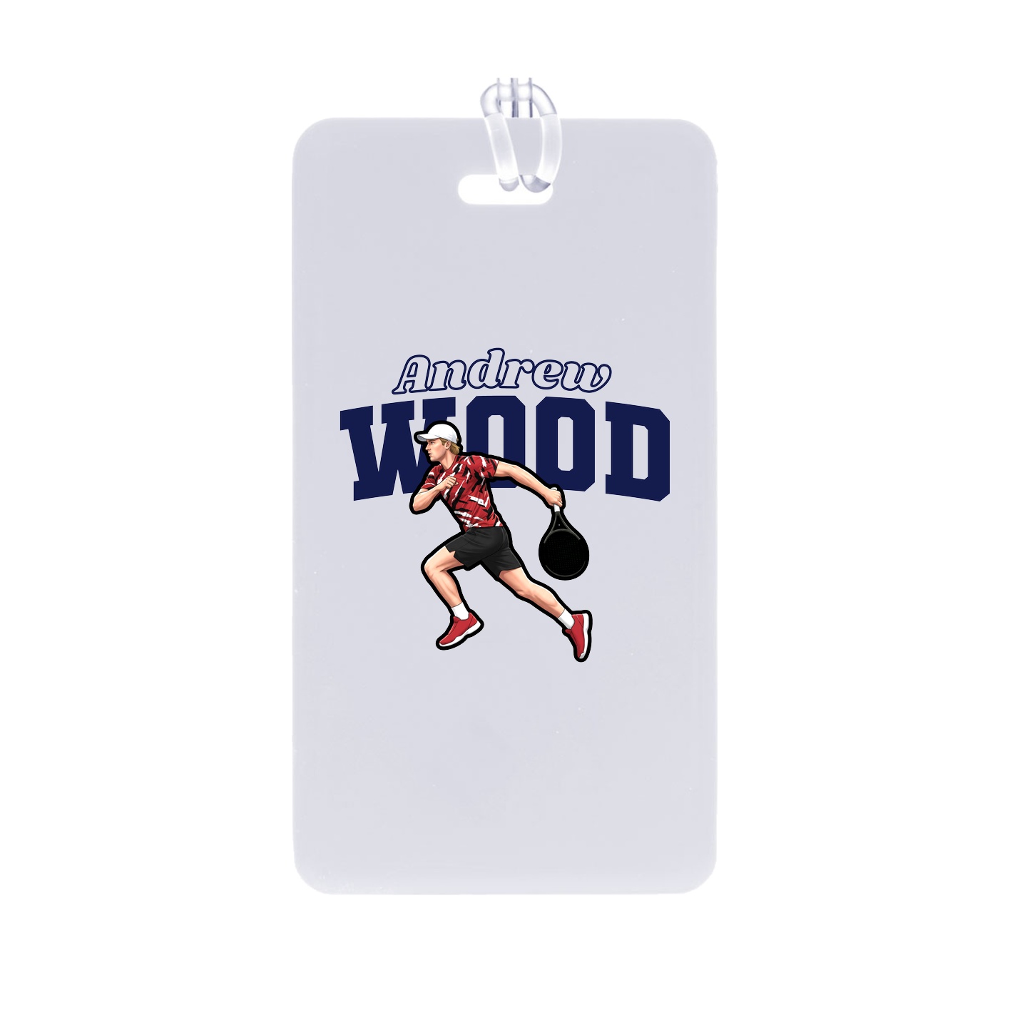 Bag Tag — Name Arch in Classic