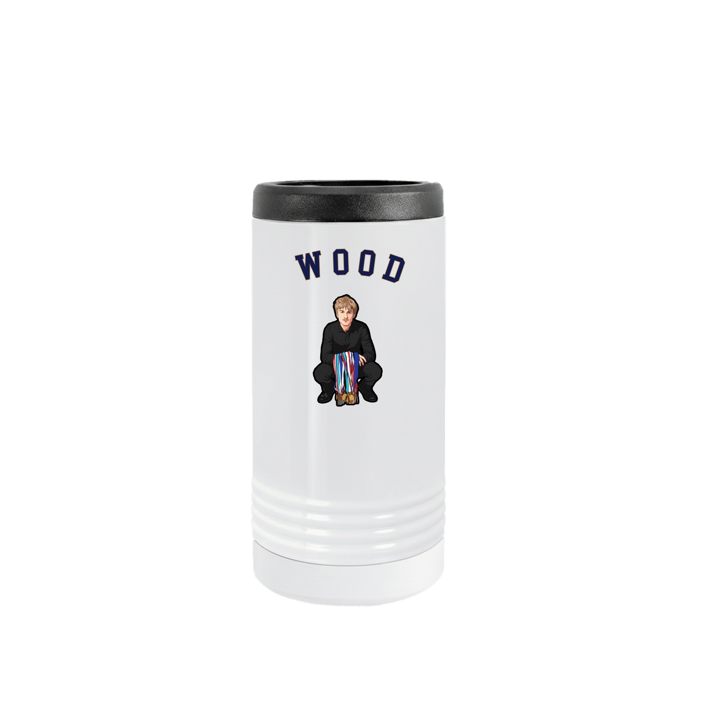 Slim Beverage Holder — Shirsey Arch in White