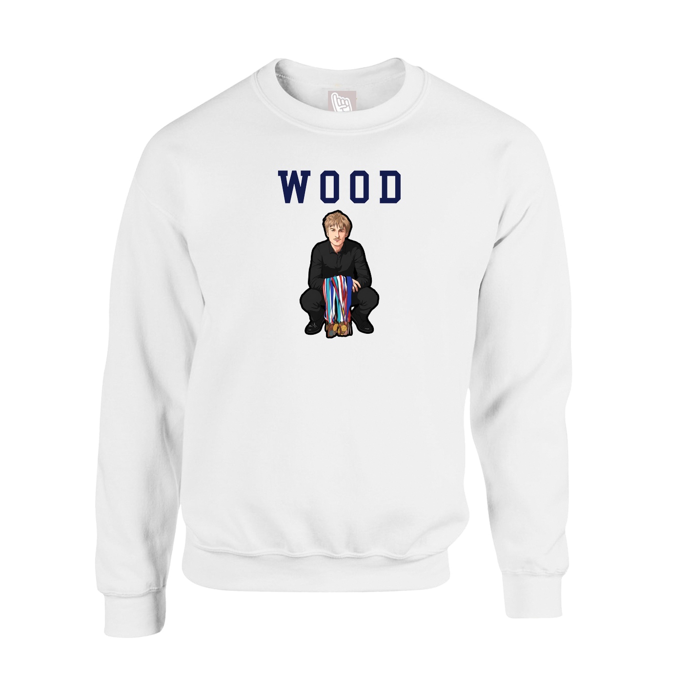 Fleece Crew — Shirsey in White