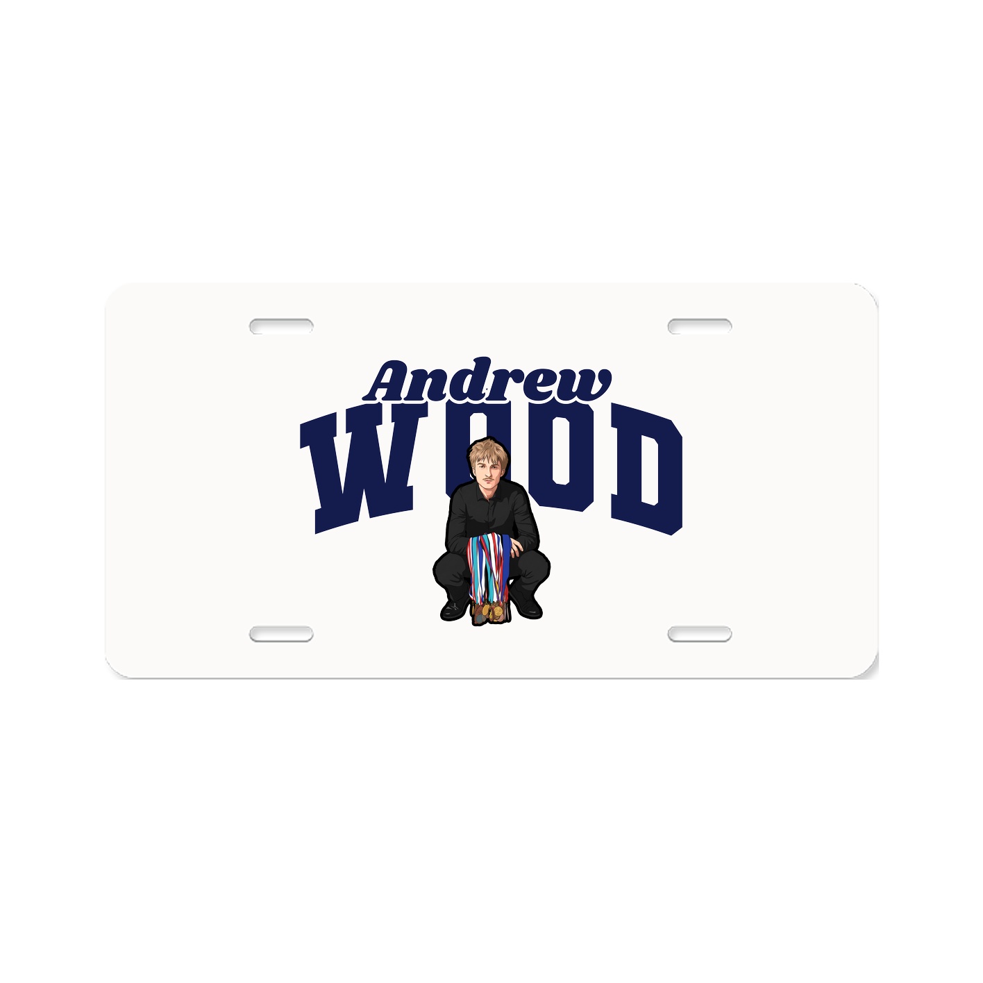 License Plate — Signature Arch in Classic