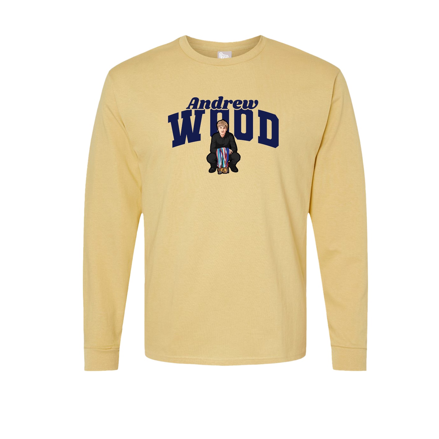 Long Sleeve Tee — Signature Arch in Vegas Gold