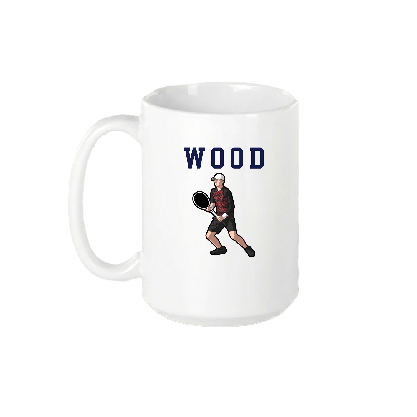 15oz Coffee Mug — Shirsey in White