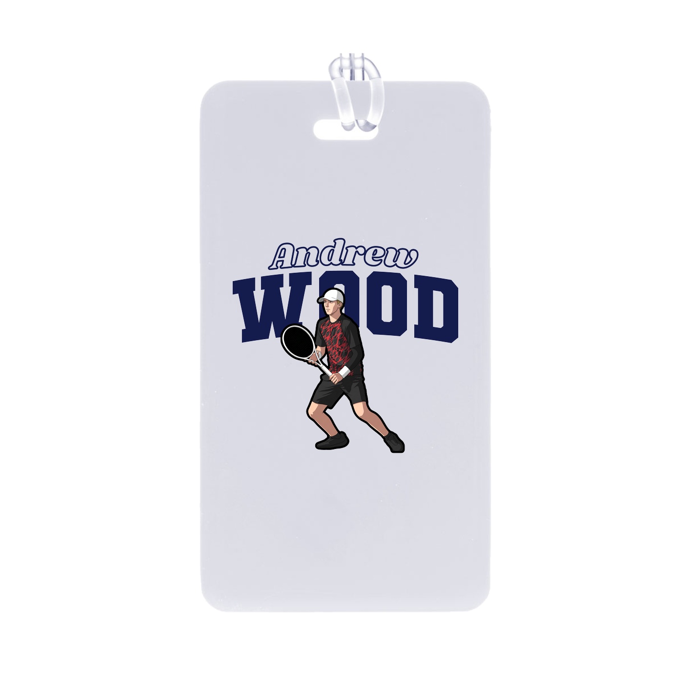 Bag Tag — Name Arch in Classic