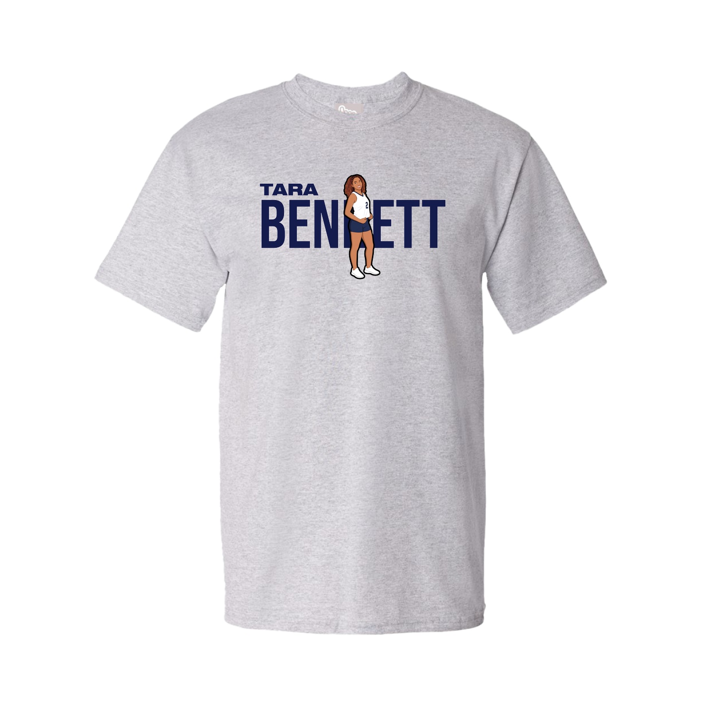 Youth Tee — Player Name in Grey