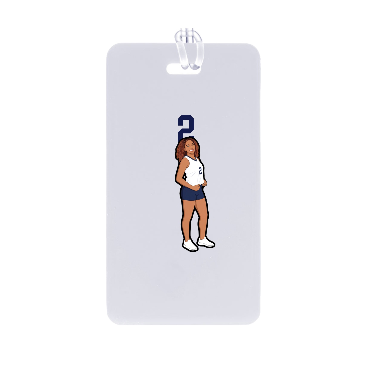 Bag Tag — Number Top in Classic