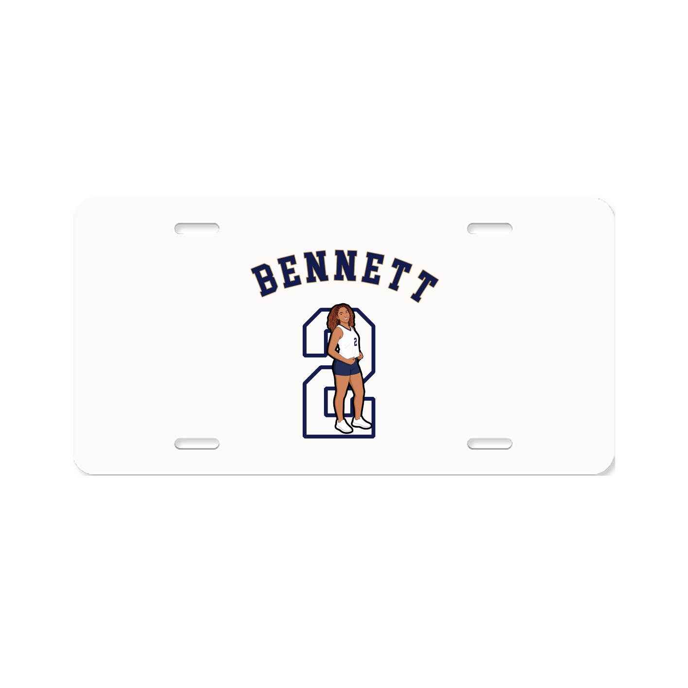 License Plate — Shirsey Arch in Classic