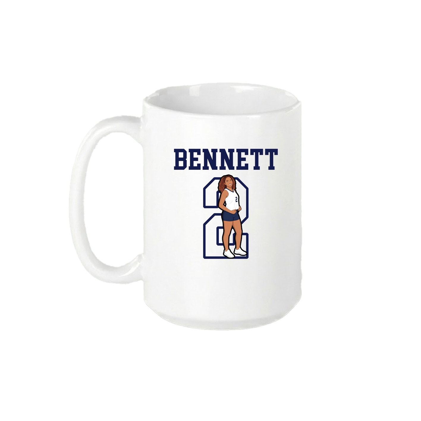 15oz Coffee Mug — Shirsey in White