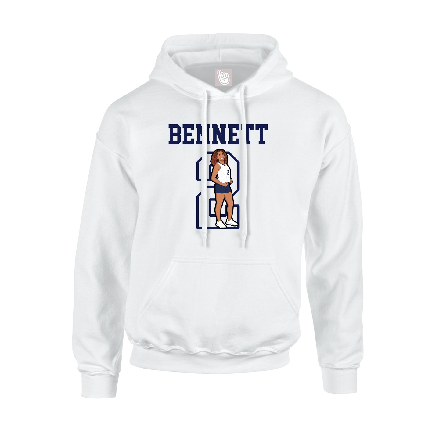 Youth Hoodie — Shirsey in White