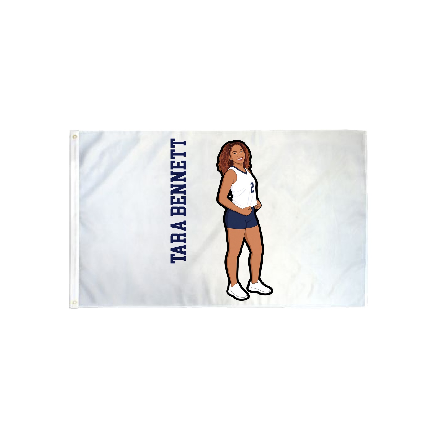 3x5 Flag — Name Vertical in Classic