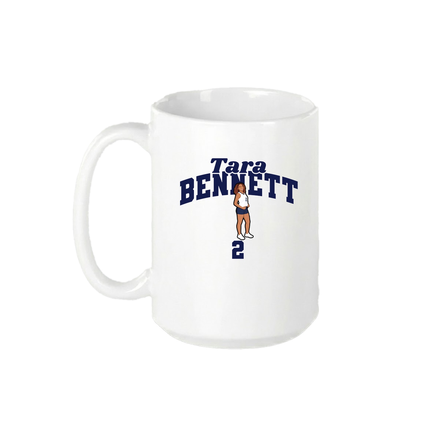 15oz Coffee Mug — Signature Arch in White