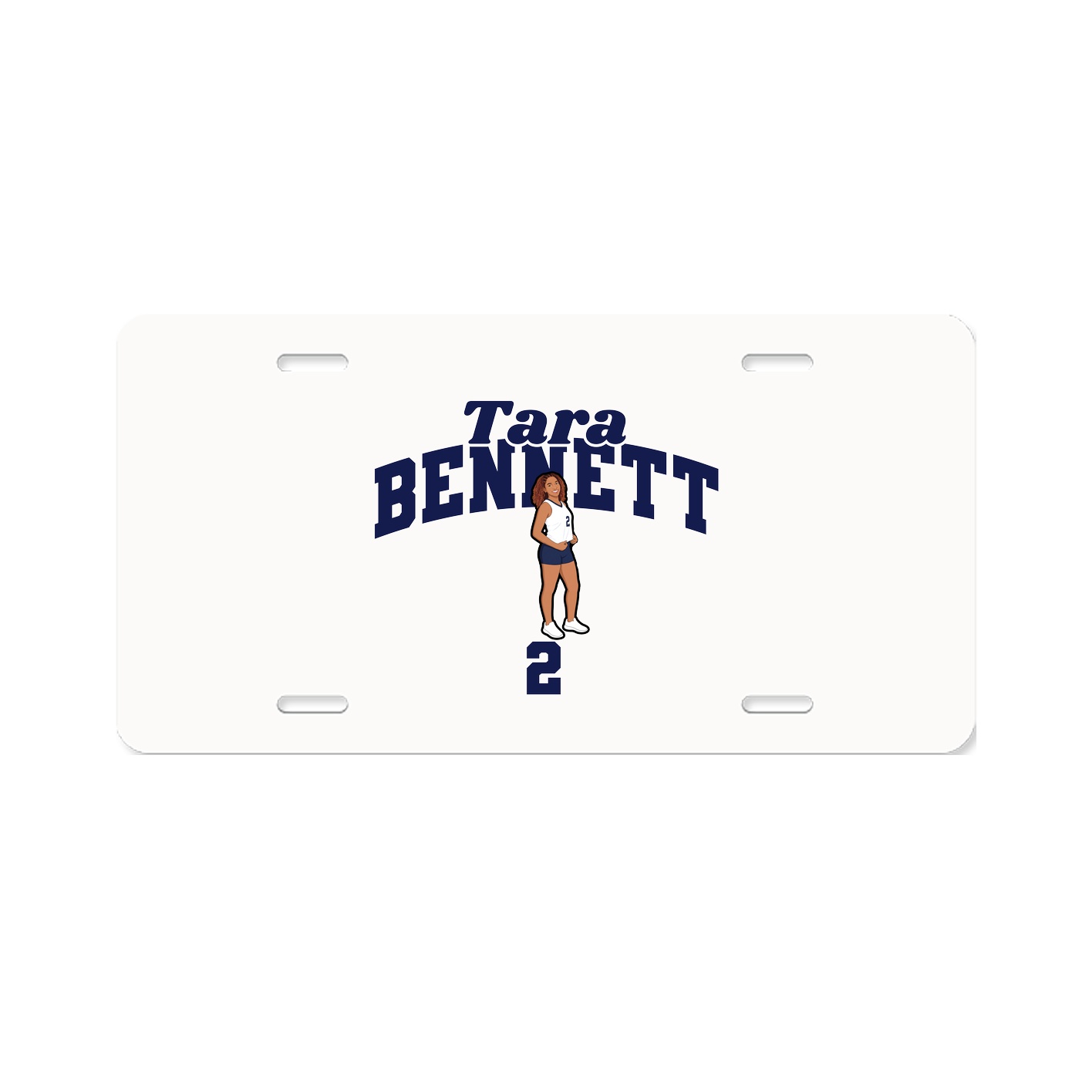 License Plate — Signature Arch in Classic