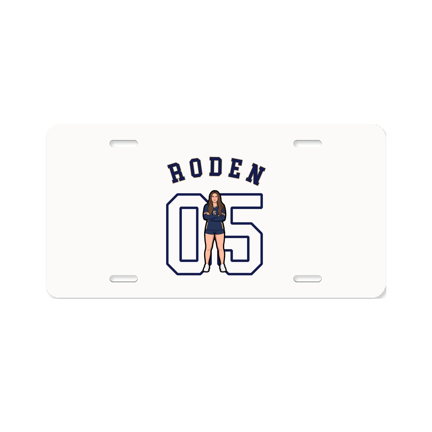 License Plate — Shirsey Arch in Classic