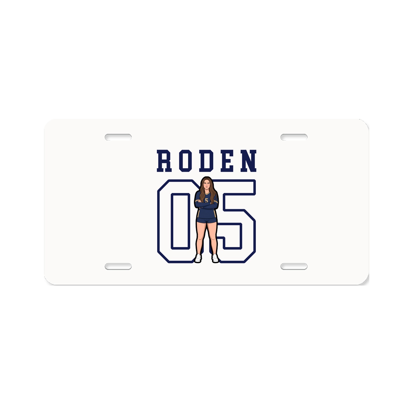 License Plate — Shirsey in Classic
