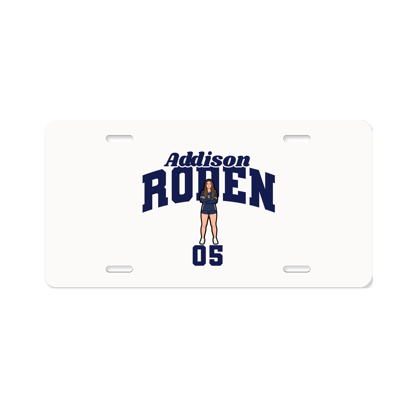 License Plate — Signature Arch in Classic