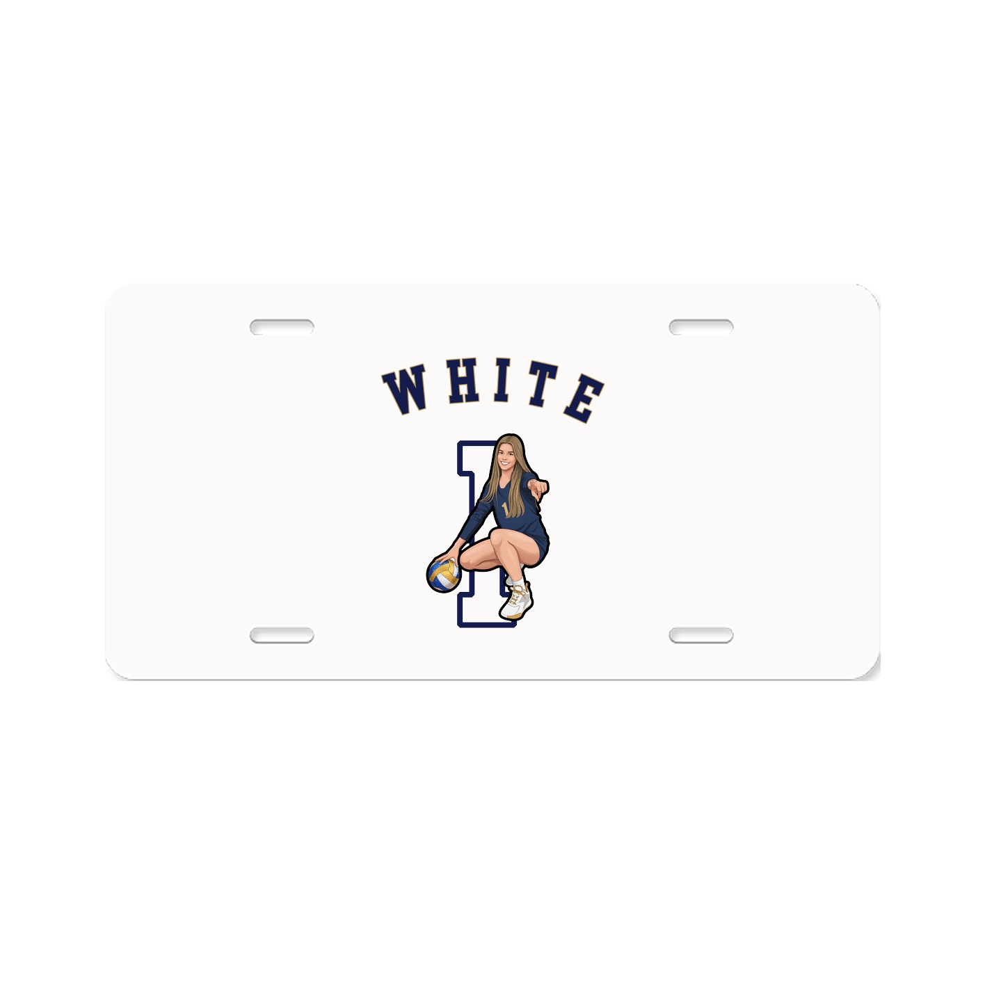License Plate — Shirsey Arch in Classic