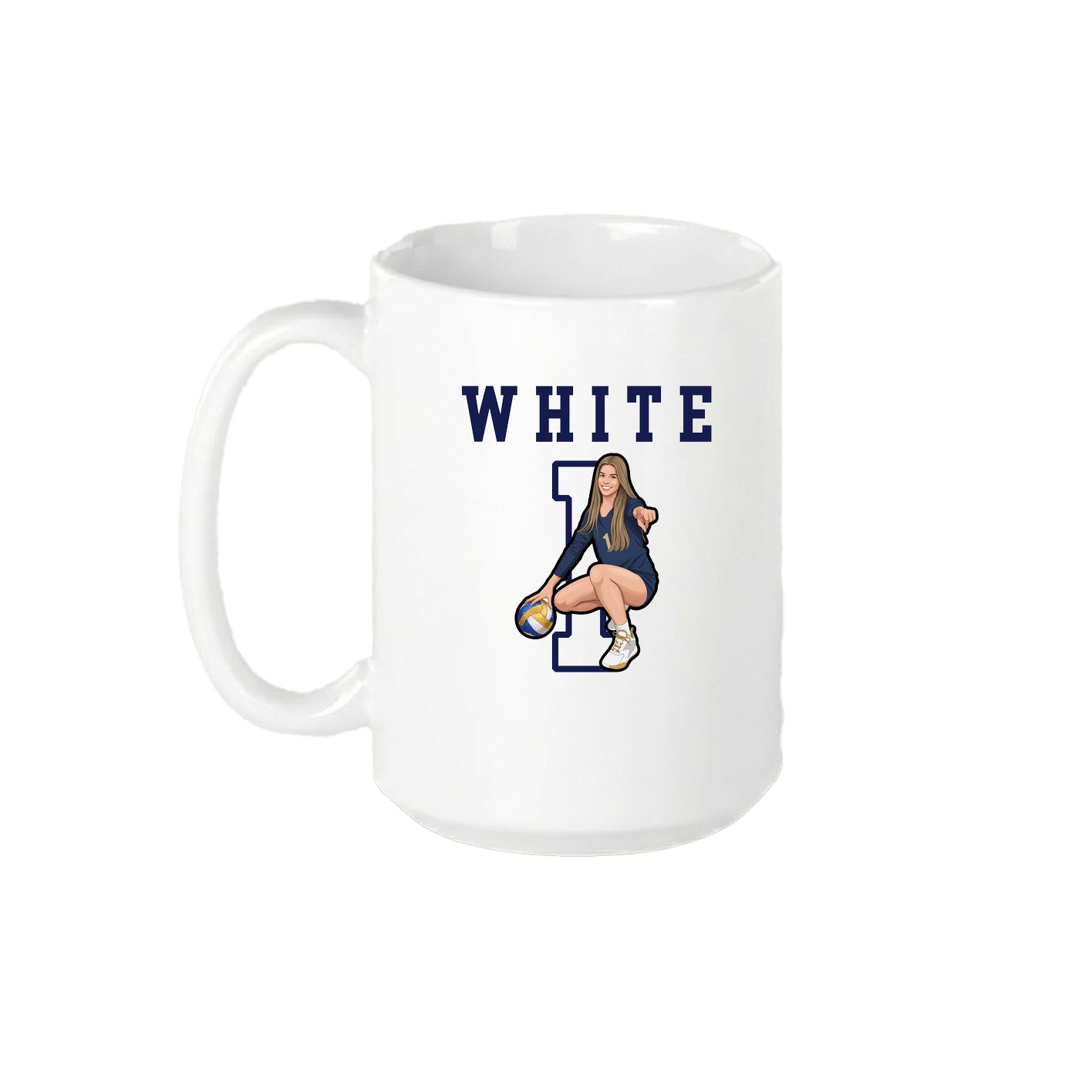 15oz Coffee Mug — Shirsey in White