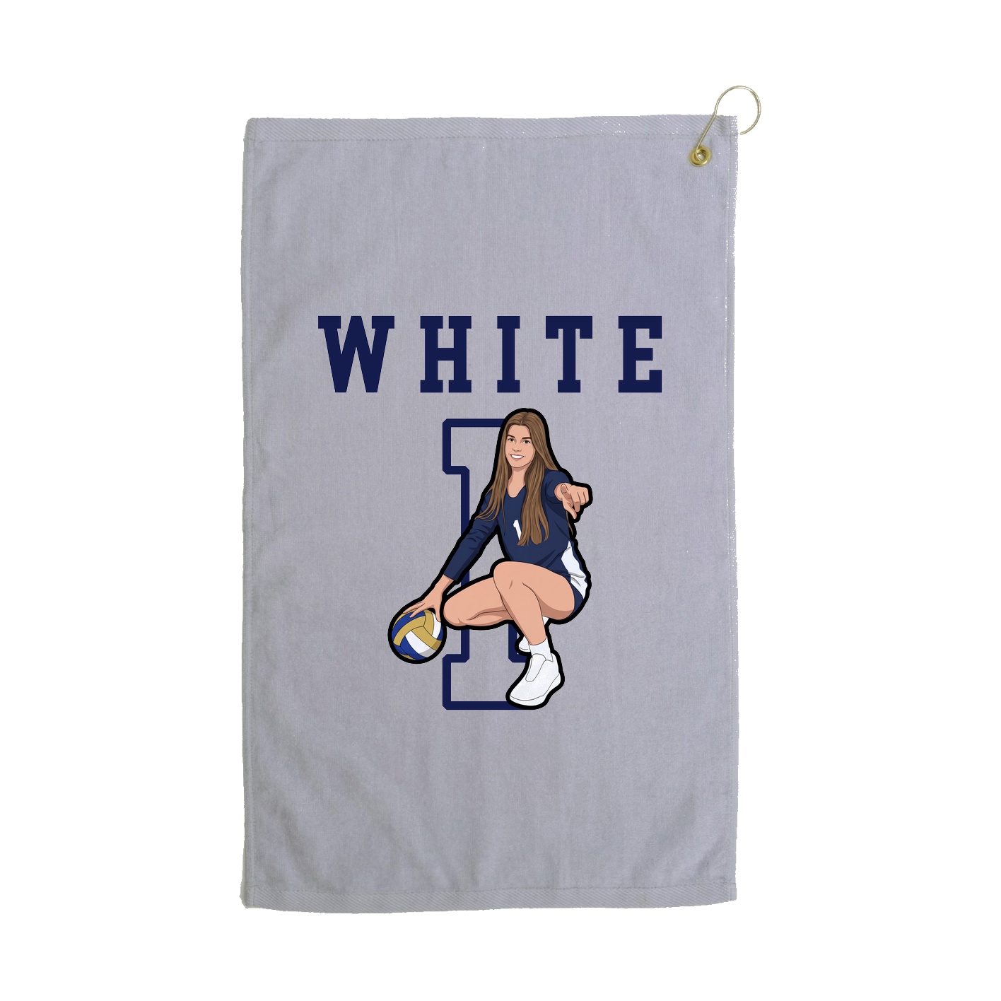 Golf Towel — Shirsey in Grey