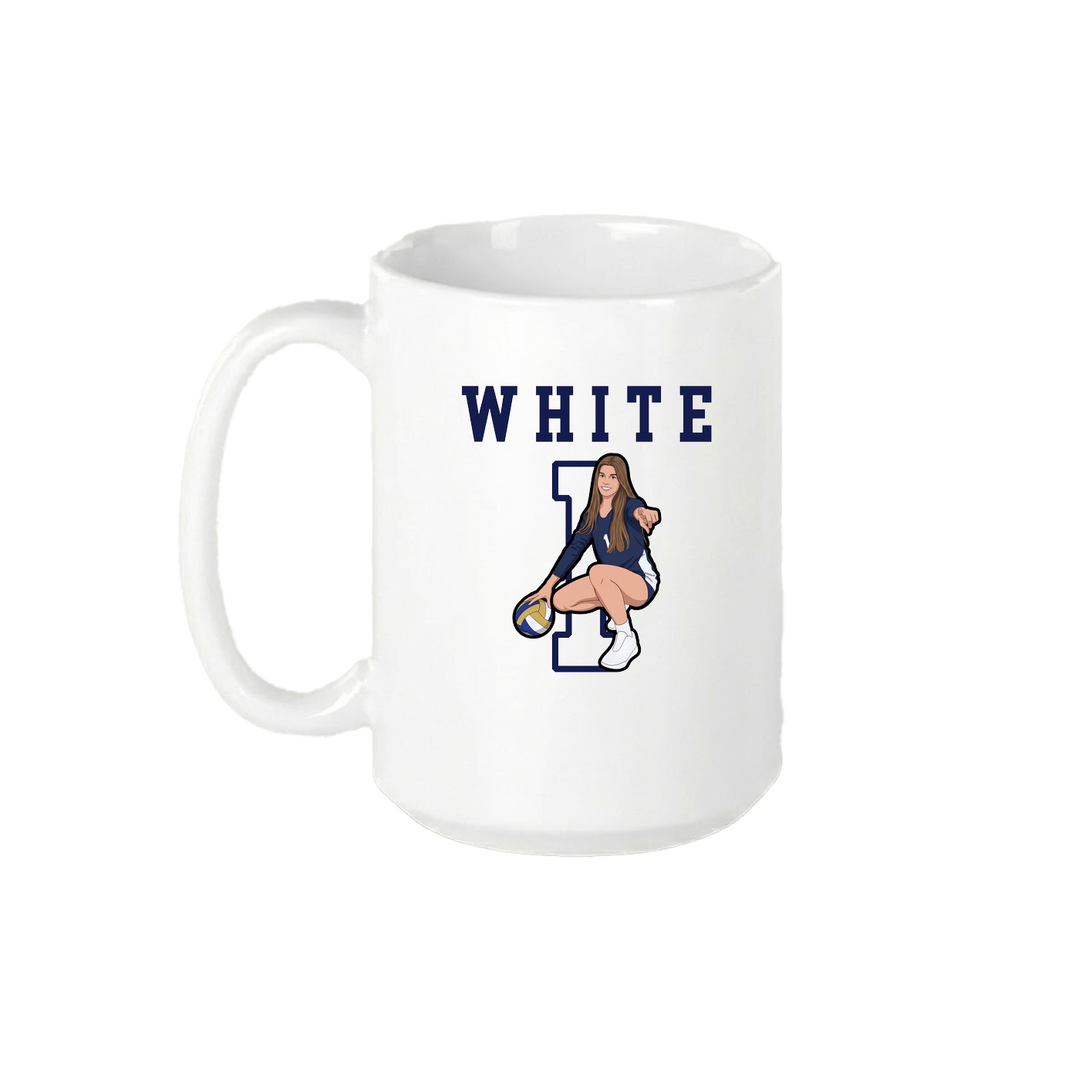 15oz Coffee Mug — Shirsey in White