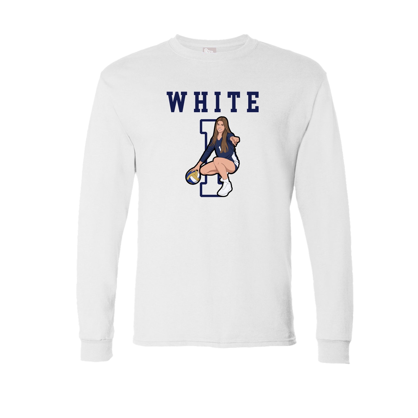 Long Sleeve Tee — Shirsey in White