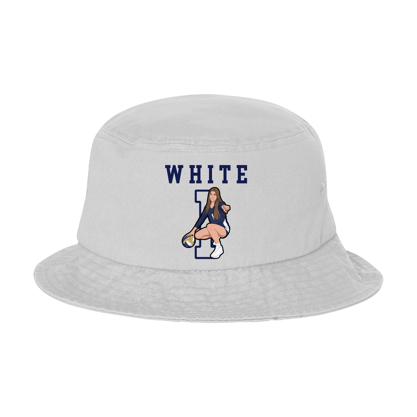 Bucket Cap — Shirsey in White