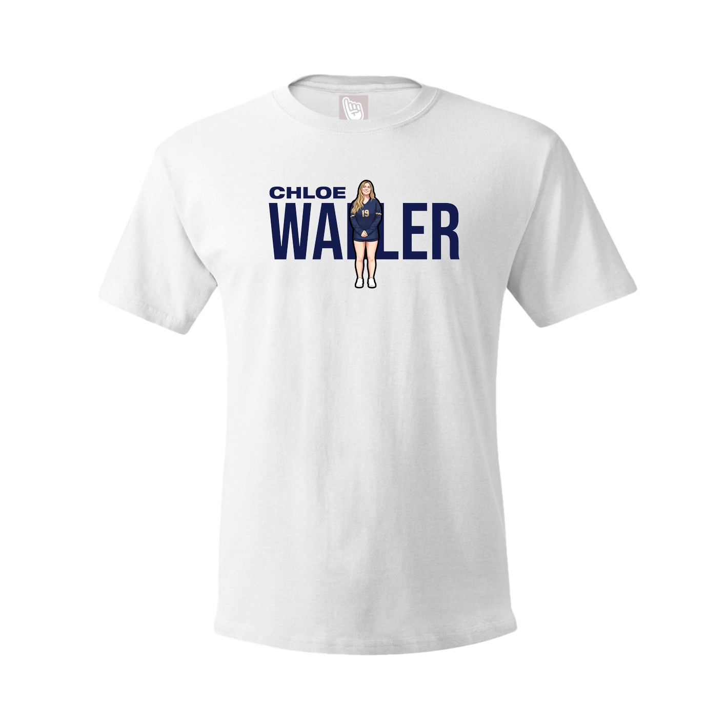 Tee — Player Name in White