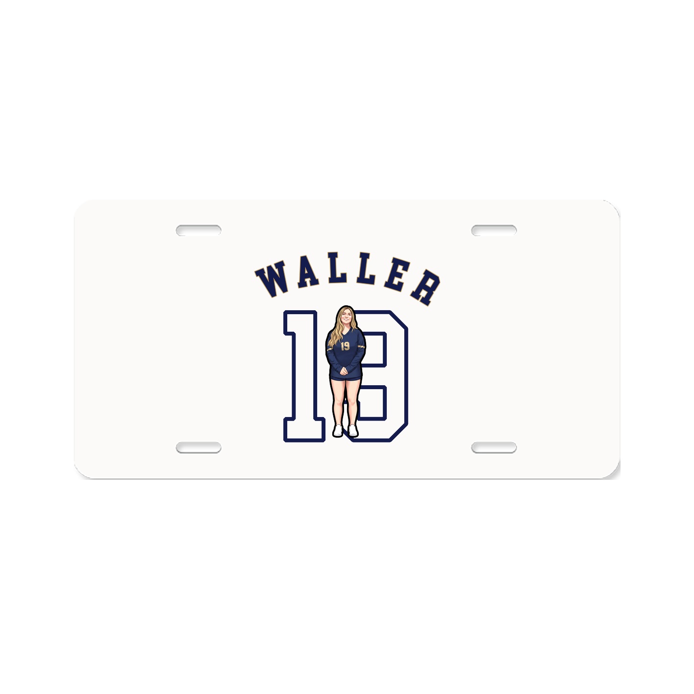 License Plate — Shirsey Arch in Classic