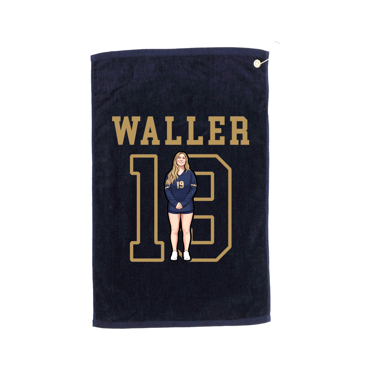 Golf Towel — Shirsey in Navy