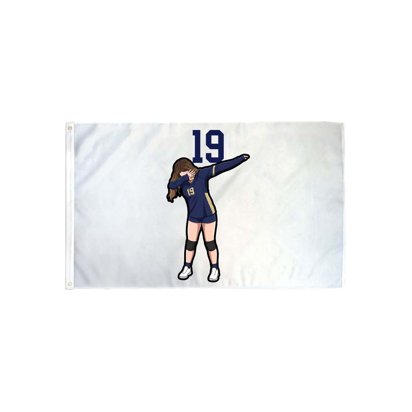 3x5 Flag — Number Top in Classic