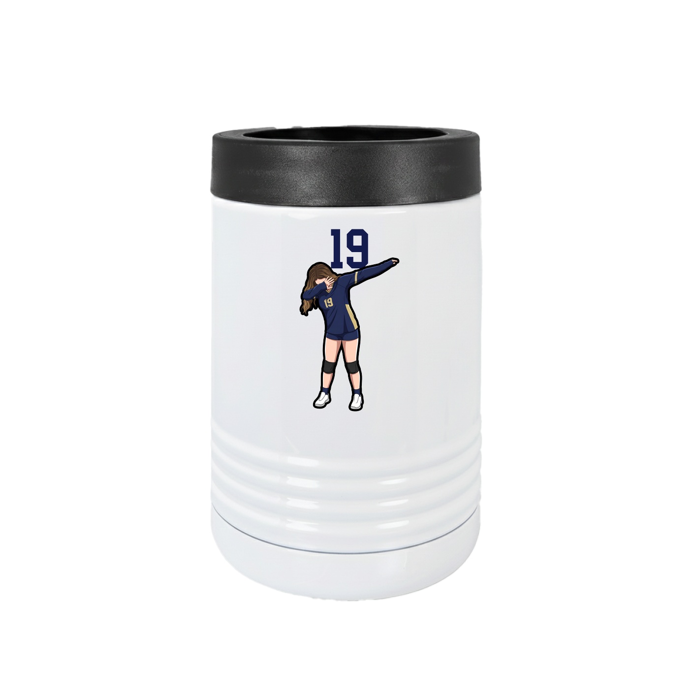 Beverage Holder — Number Top in White