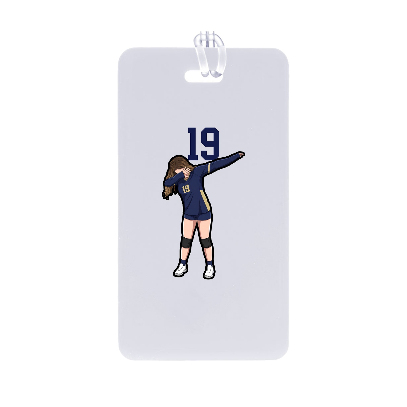 Bag Tag — Number Top in Classic